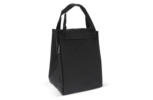 Folded cooler bag & picnic mat Black