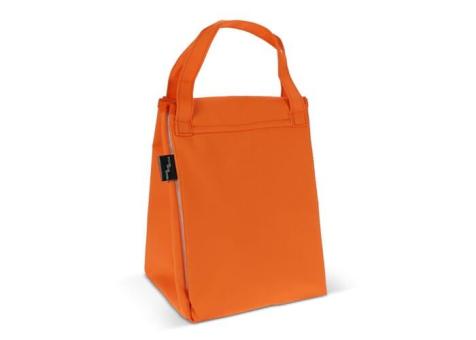 Folded cooler bag & picnic mat Orange