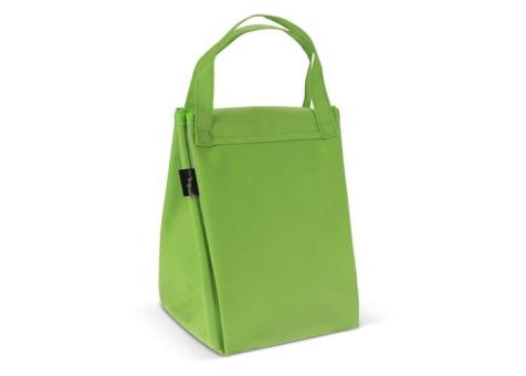 Folded cooler bag & picnic mat Light green