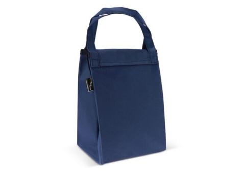 Folded cooler bag & picnic mat Dark blue