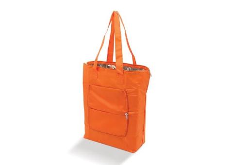 Cooler bag foldable Orange