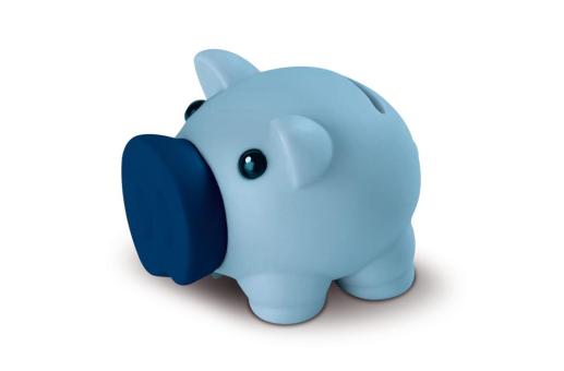 Little piggy swientie - piggy bank Light blue