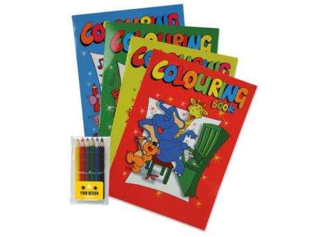 Colour book set Multicolored
