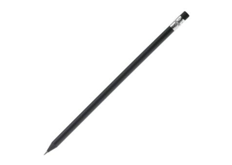 Pencil, black with eraser Black