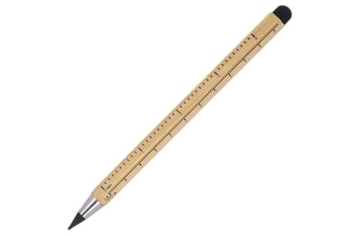 Sustainable long-life pencil & ruler bamboo Nature