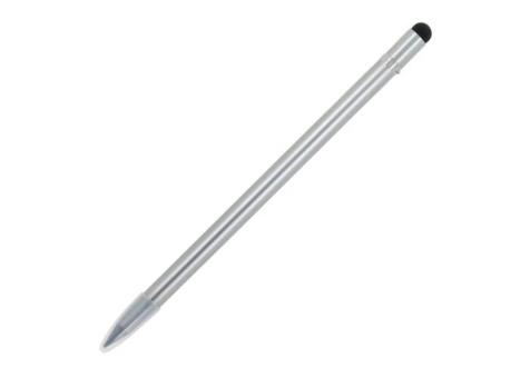 Long-life aluminum pencil with eraser Silver