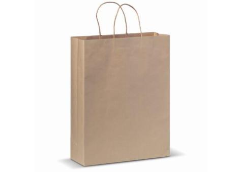 Kraft paper bag 100g/m² 32x12x41cm Brown