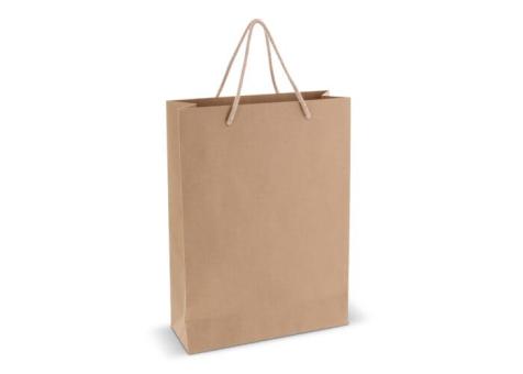 Paper gift bag 120g/m² 24x12x33cm Brown