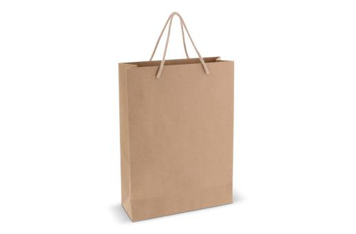 Paper gift bag 120g/m² 24x12x33cm Brown