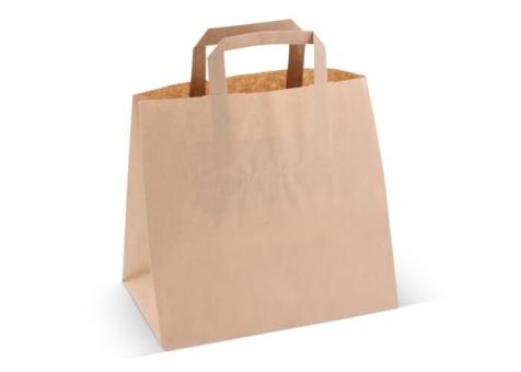 Paper bag 70g/m² 26x17x25cm Brown