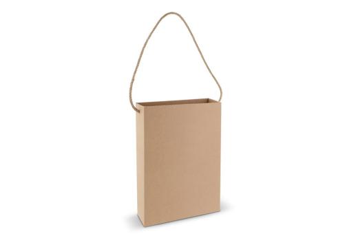 Kartontasche 24x8x32cm Braun