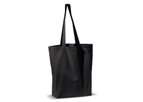 Shoulder bag canvas 250g/m² 41x12x43cm Black