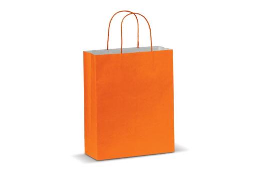 Kraft bag medium 120g/m² Orange