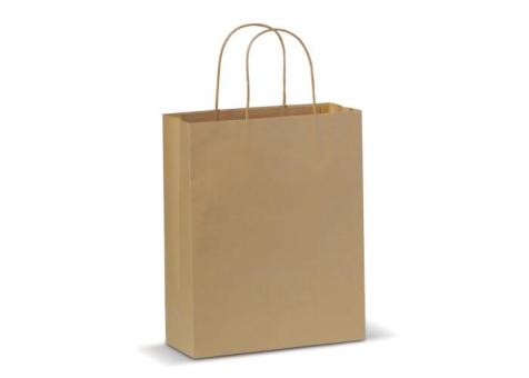 Kraft bag medium 120g/m² Light brown