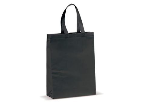 Carrier bag laminated non-woven medium 105g/m² Black