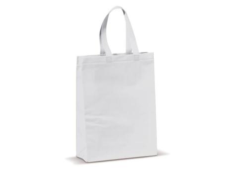 Carrier bag laminated non-woven medium 105g/m² White
