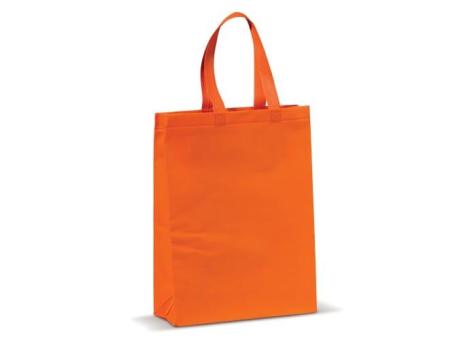 Carrier bag laminated non-woven medium 105g/m² Orange