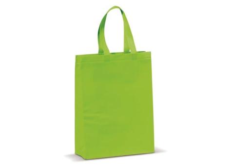 Carrier bag laminated non-woven medium 105g/m² Light green