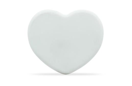 Mint dispenser heart White