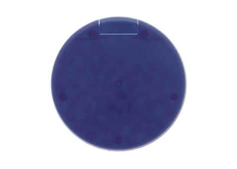 Pfefferminzdose rund, 62mm Transparent blau