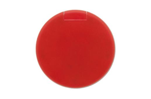 Mint dispenser round 62mm Transparent red