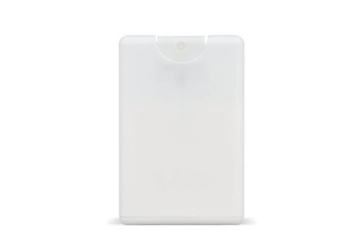 Kreditkarten-Sonnenschutzspray SPF30 aus recyceltem Material Weiß