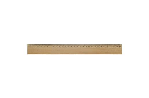 Ruler wood 30cm Timber