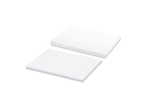 100 adhesive notes, 72x50mm, full-colour White