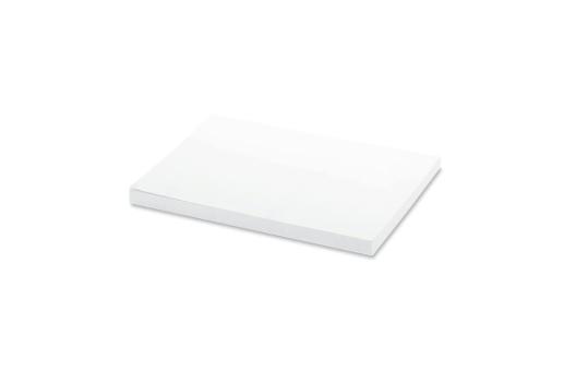 25 adhesive notes, 100x72mm, full-colour White