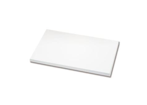 50 Blatt Haftnotizen, 125x72mm, full-colour Weiß