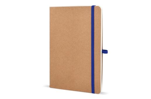 Notizbuch mit flexiblem Einband Kraftpapier A5 Blau