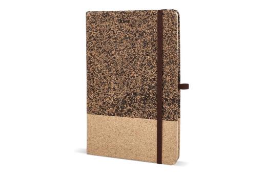 Notizbuch Kaffeesatz A5 Natur