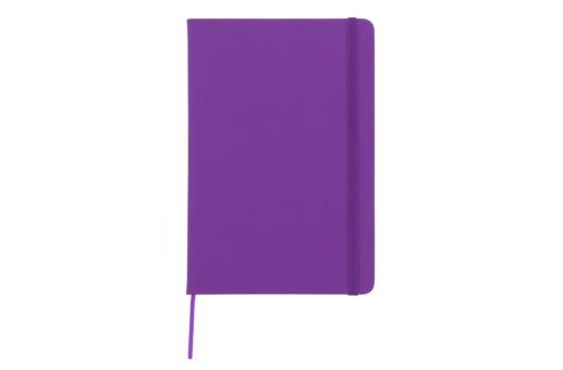 Notebook A5 PU with grid dot pages Purple