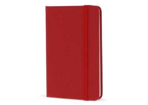 Notizbuch A6 aus PU mit FSC-Seiten Rot