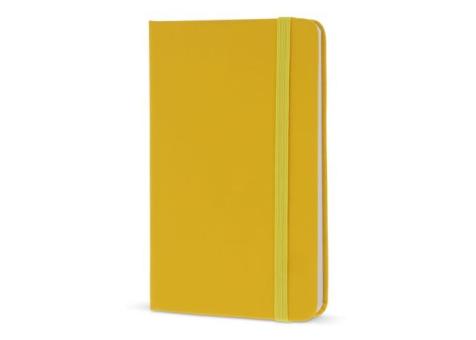 Notebook A6 PU with FSC pages Yellow