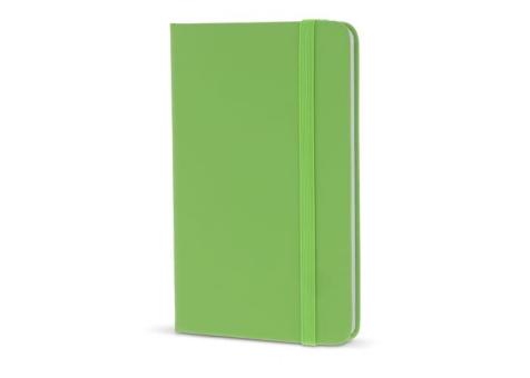 Notebook A6 PU with FSC pages Light green