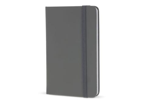 Notebook A6 PU with FSC pages Light grey