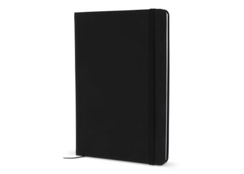 Notebook A5 PU with FSC pages Black