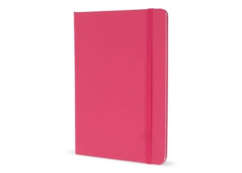 Notebook A5 PU with FSC pages Pink