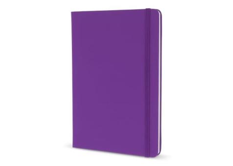 Notebook A5 PU with FSC pages Purple
