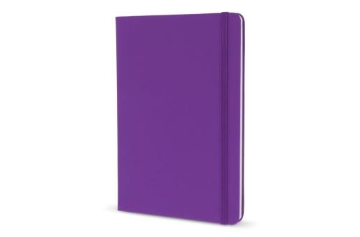 Notebook A5 PU with FSC pages Purple