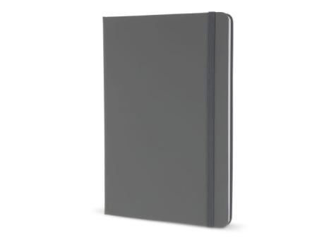 Notebook A5 PU with FSC pages Light grey