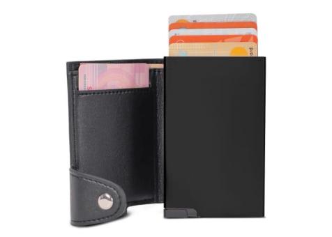 RFID card holder with wallet Black/black