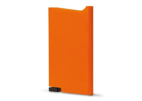 RFID Anti Skimming Kunststoff-Kartenhalter Orange