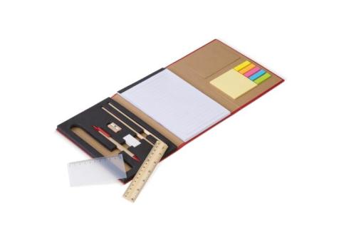 14 pieces stationery set Red