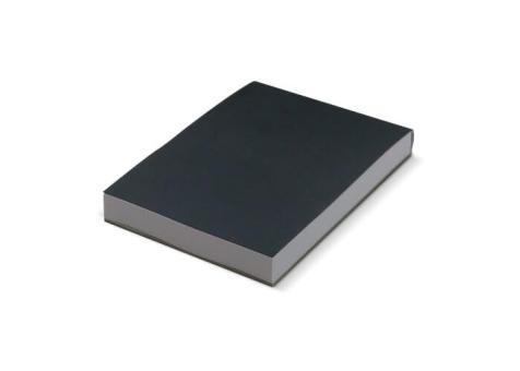 Noteblock recycled paper 150 sheets Black