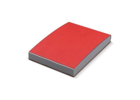Notizbuch mit 150 Blatt Recyclingpapier Rot