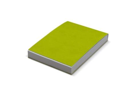Notizbuch mit 150 Blatt Recyclingpapier Grün