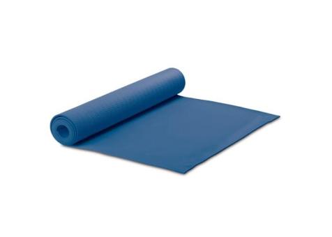 Fitness-yoga mat with carrier Dark blue
