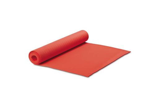 Fitness-yoga mat with carrier 